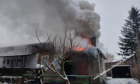 Pożar domu w Lutomiersku Życie Pabianic 