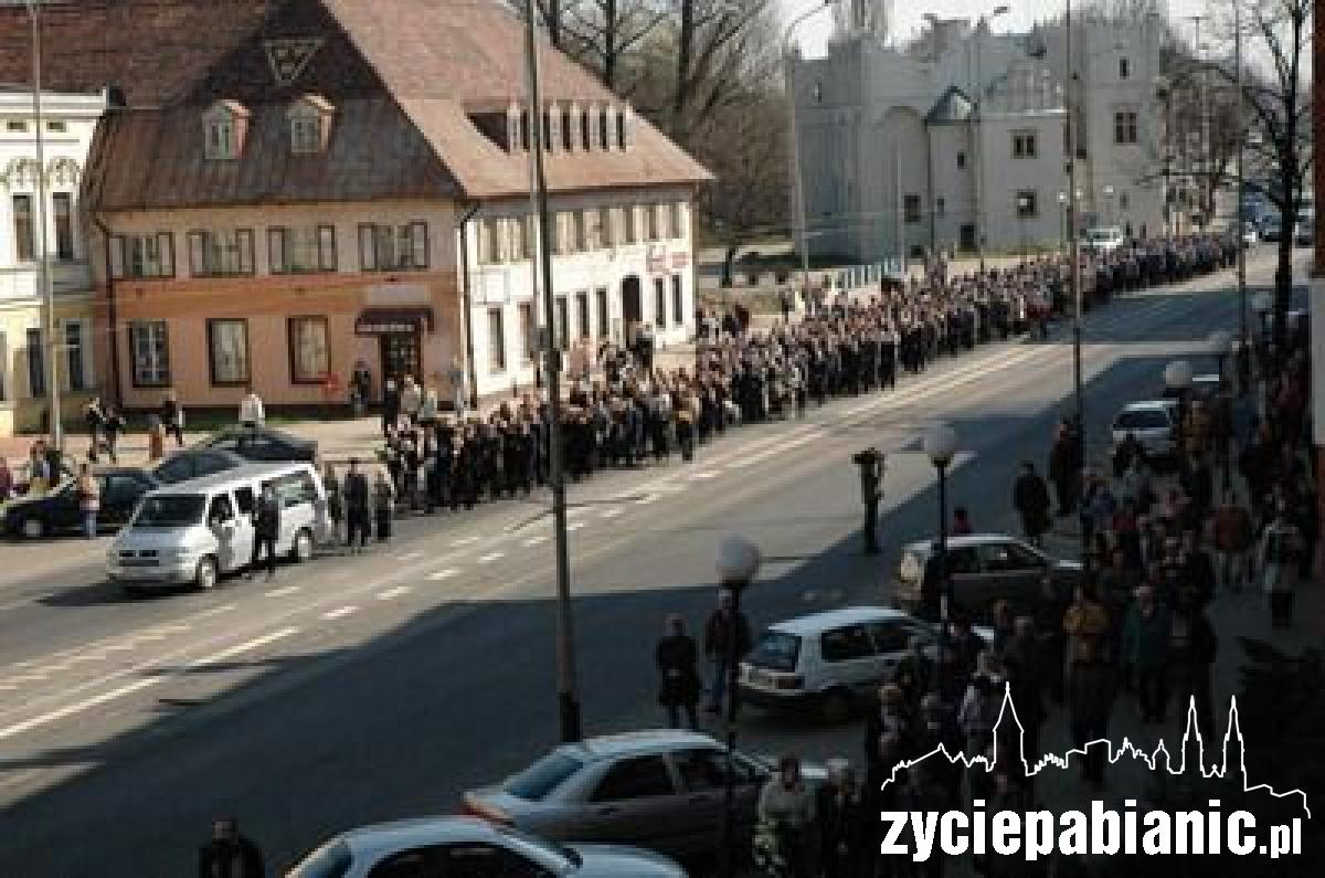 Relacja z pogrzebów Andrzeja Werstaka i Wiktora Będkowskiego