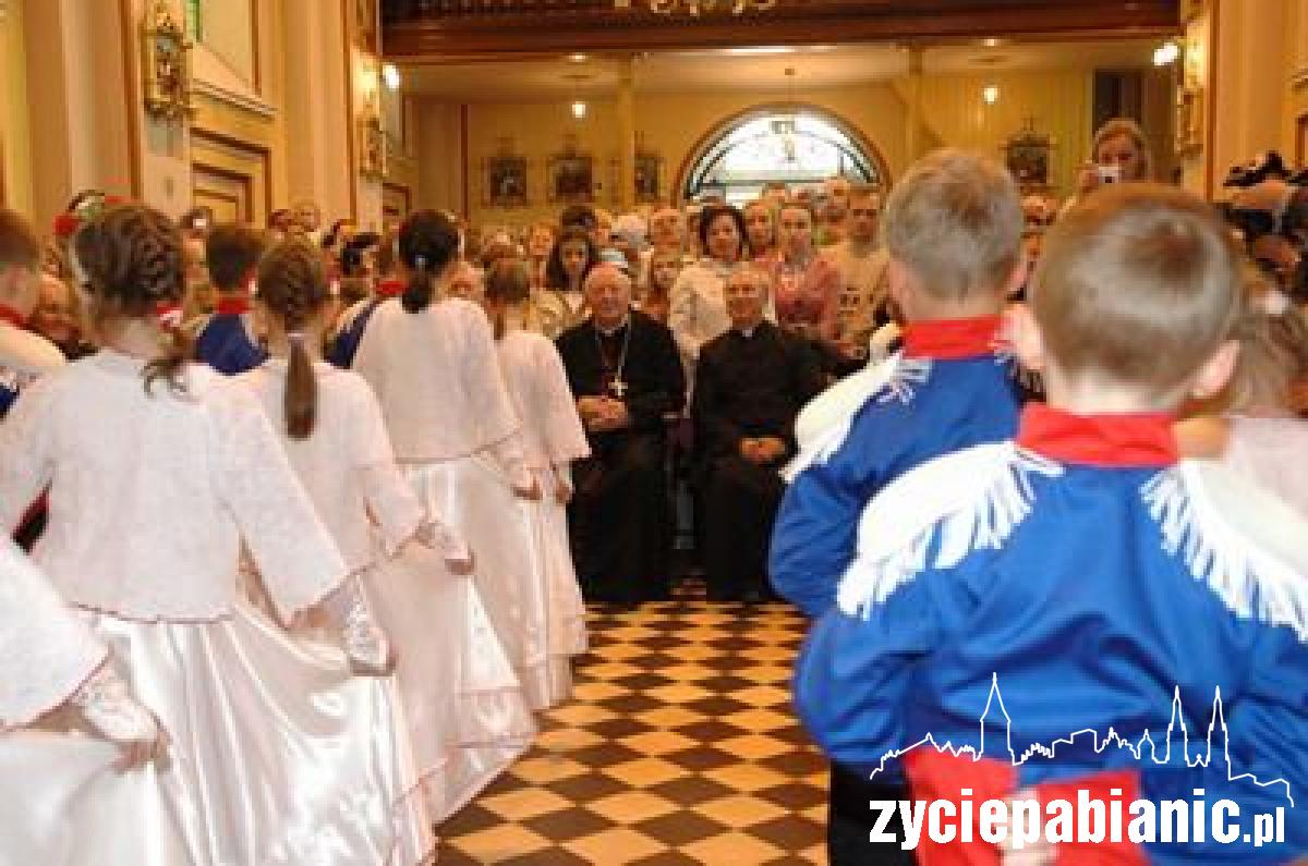 Przedszkolaki tańczyły w kościele