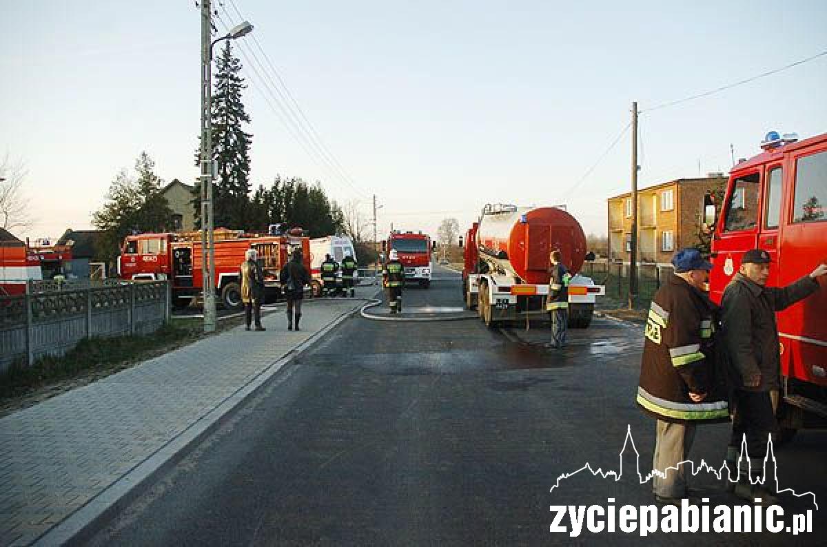 Pożar na Rypułtowickiej