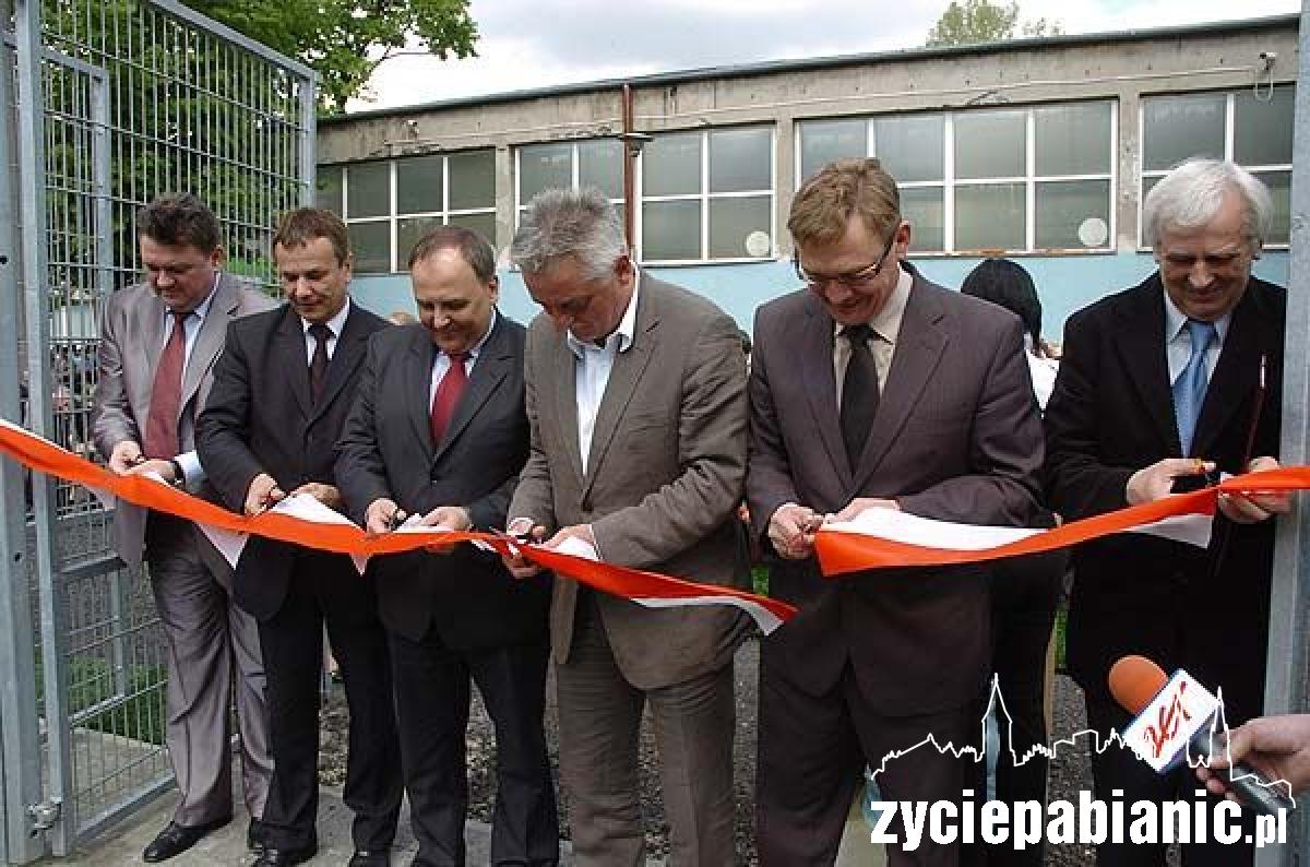 Minister otworzył boisko