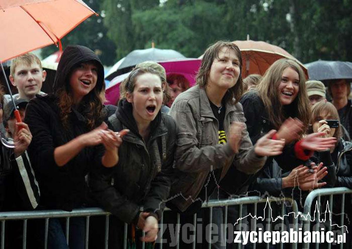 Dni Pabianic - deszczowa sobota