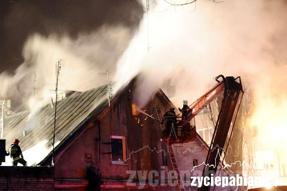 Palił się dom na św. Rocha