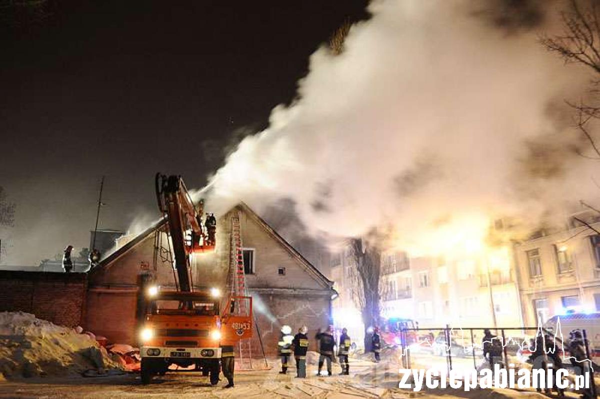 Palił się dom na św. Rocha