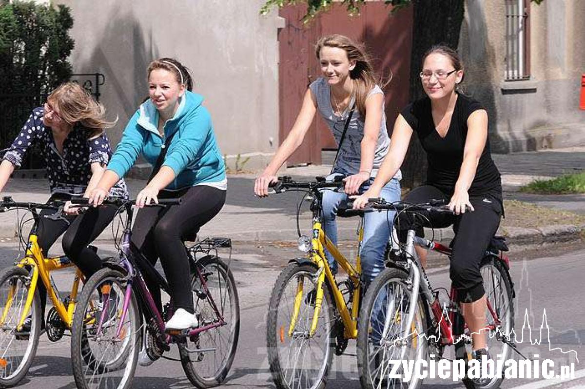 Rowerem przez miasto