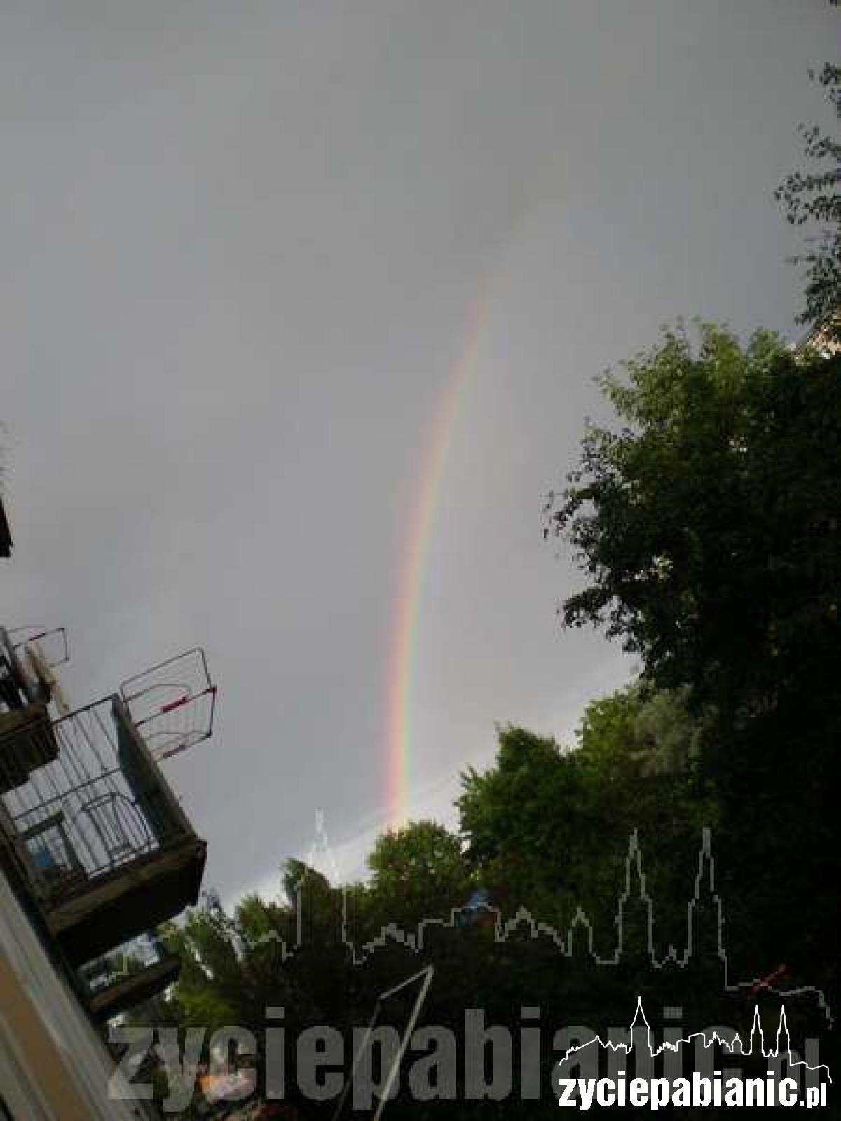 Tęcza na miastem