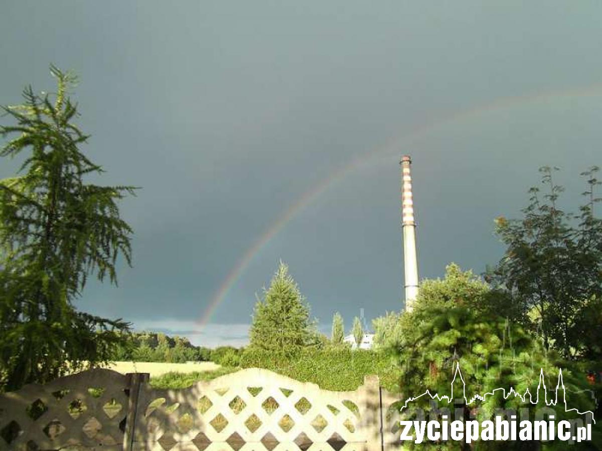 Tęcza na miastem