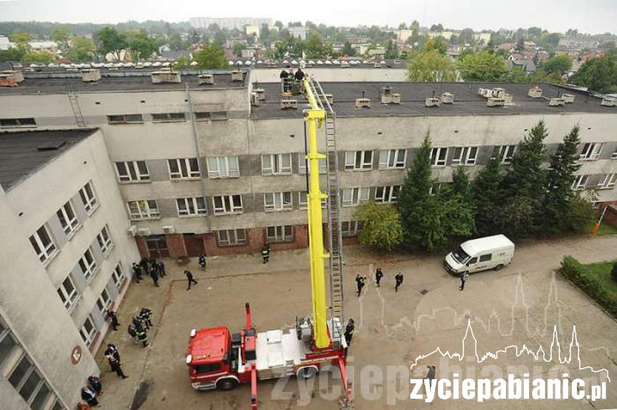 Podnośnik działał w szpitalu