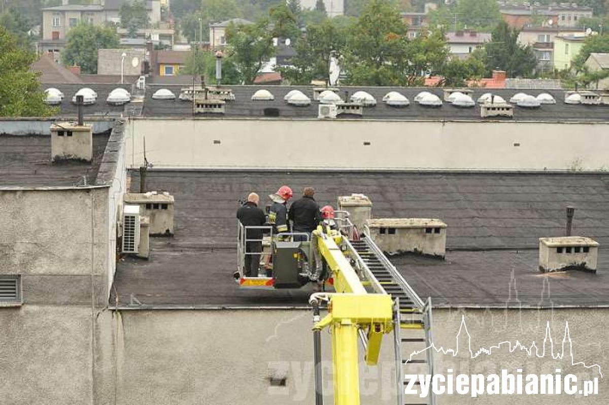 Podnośnik działał w szpitalu