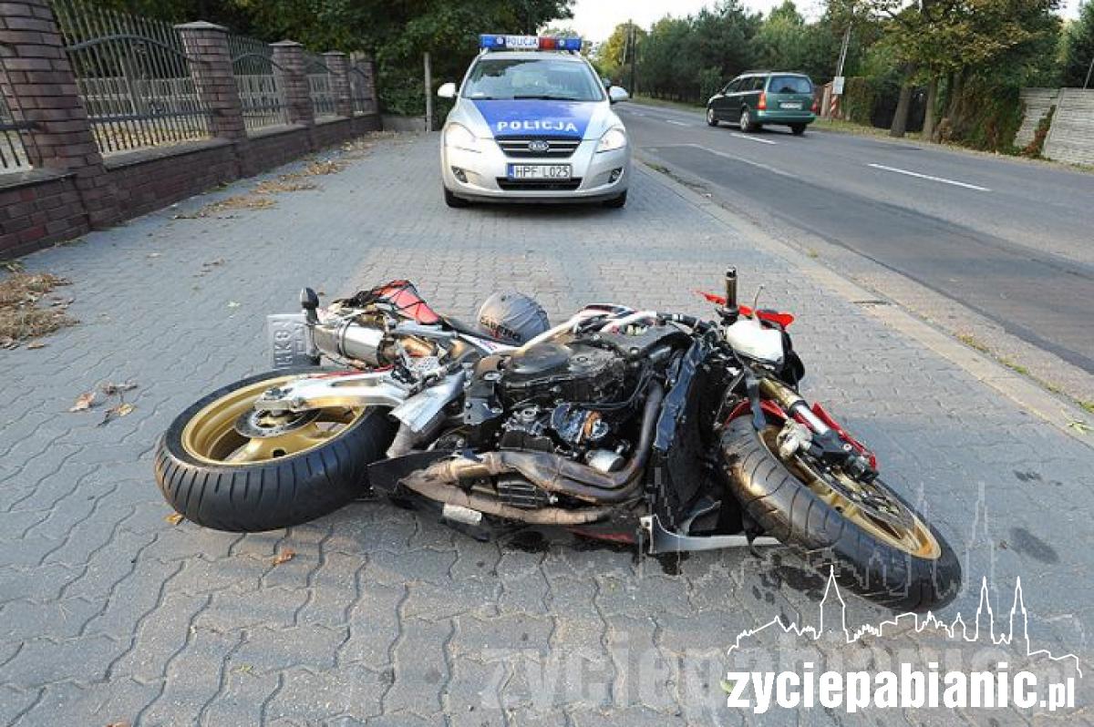 Wypadki z udziałem motocykli