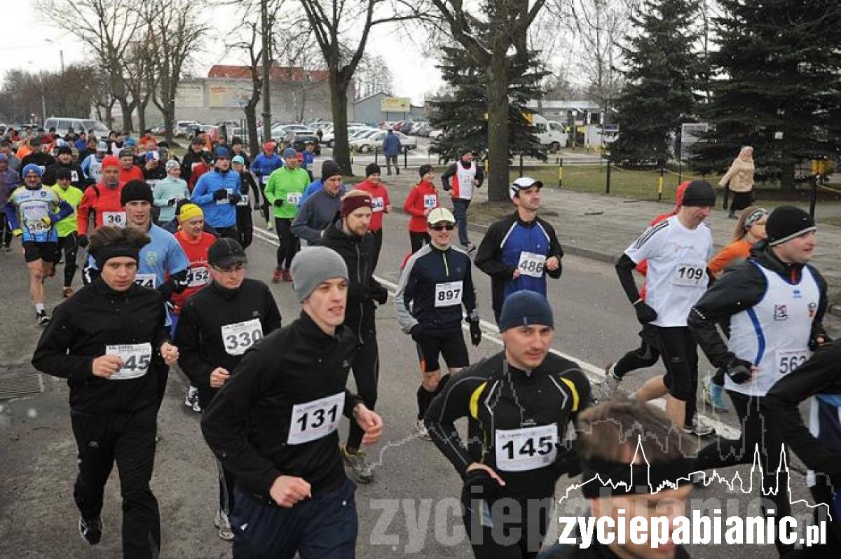 Biegli pomimo śniegu i mrozu