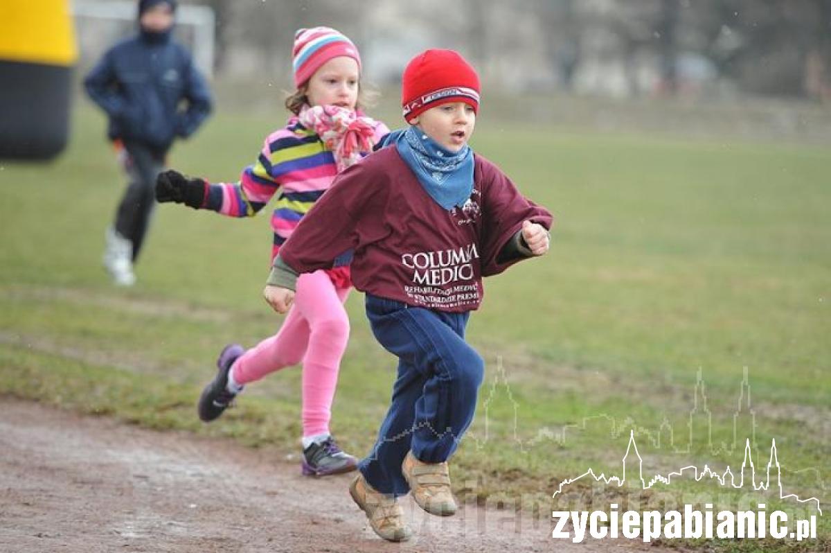 Biegli pomimo śniegu i mrozu