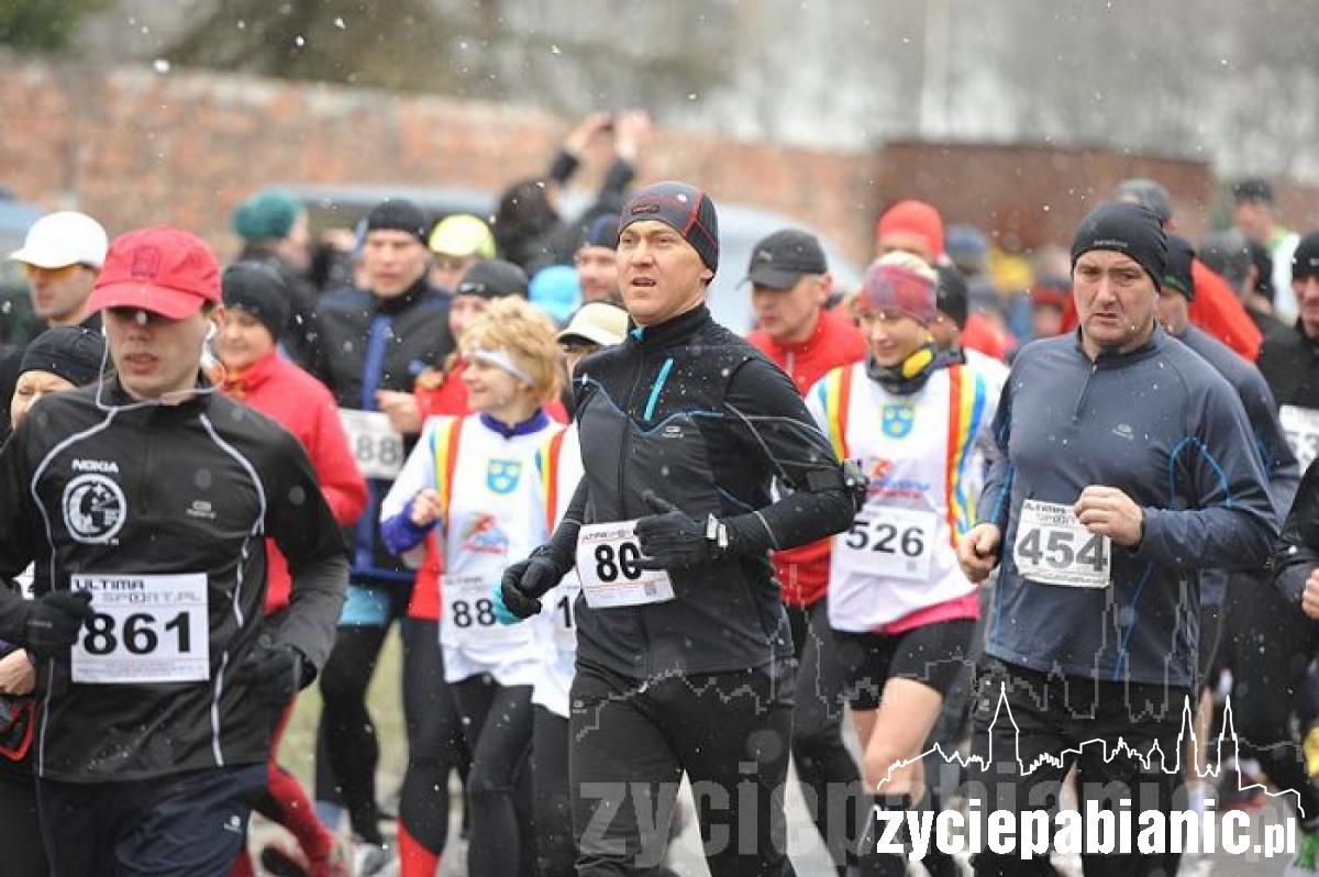 Biegli pomimo śniegu i mrozu