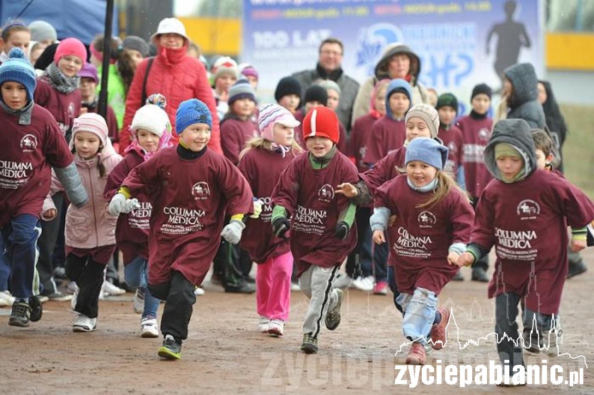Biegli pomimo śniegu i mrozu