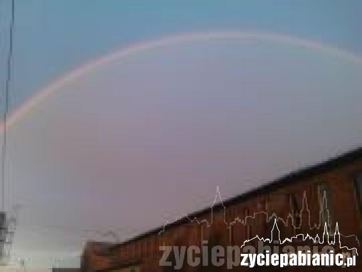 Tęcza nad Pabianicami