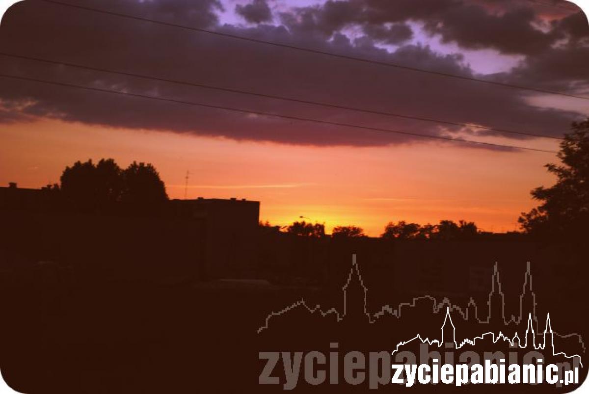 Tęcza nad Pabianicami