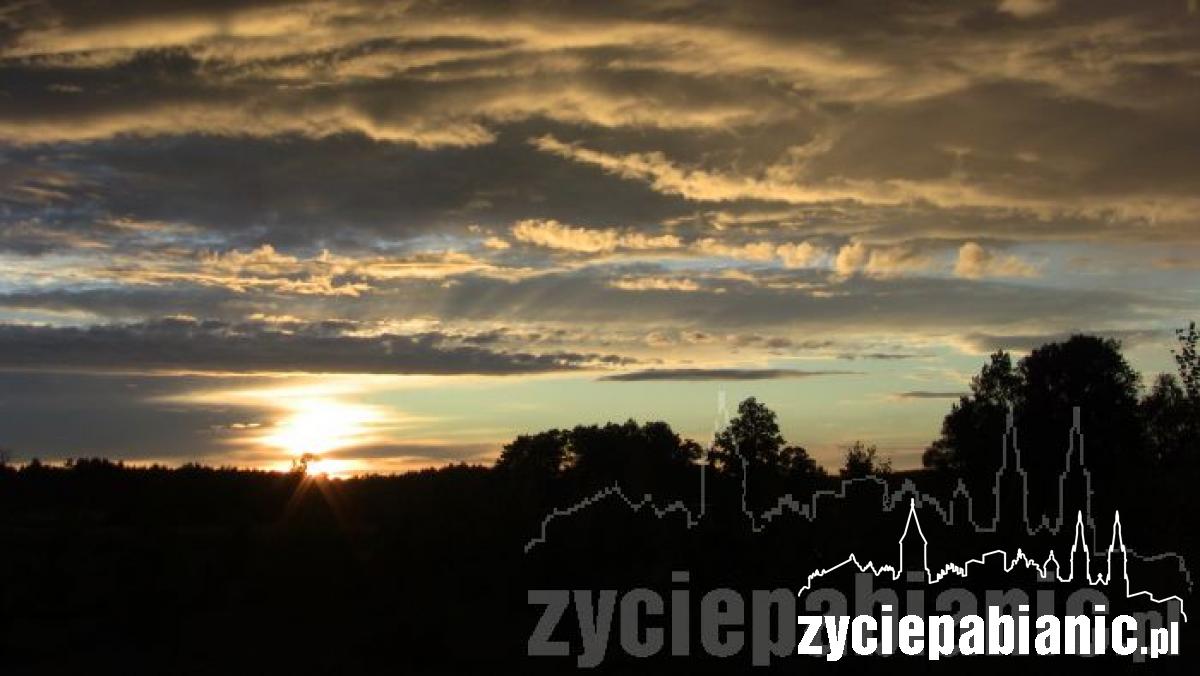 Tęcza nad Pabianicami