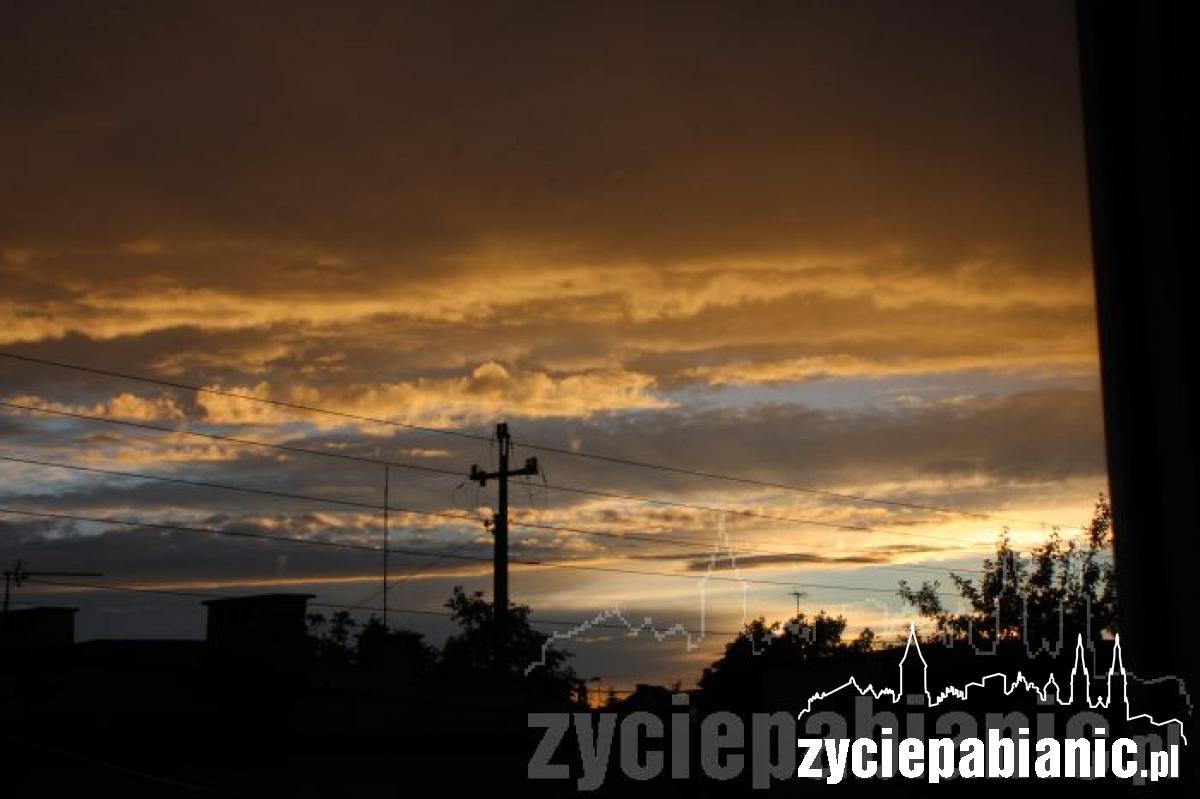 Tęcza nad Pabianicami