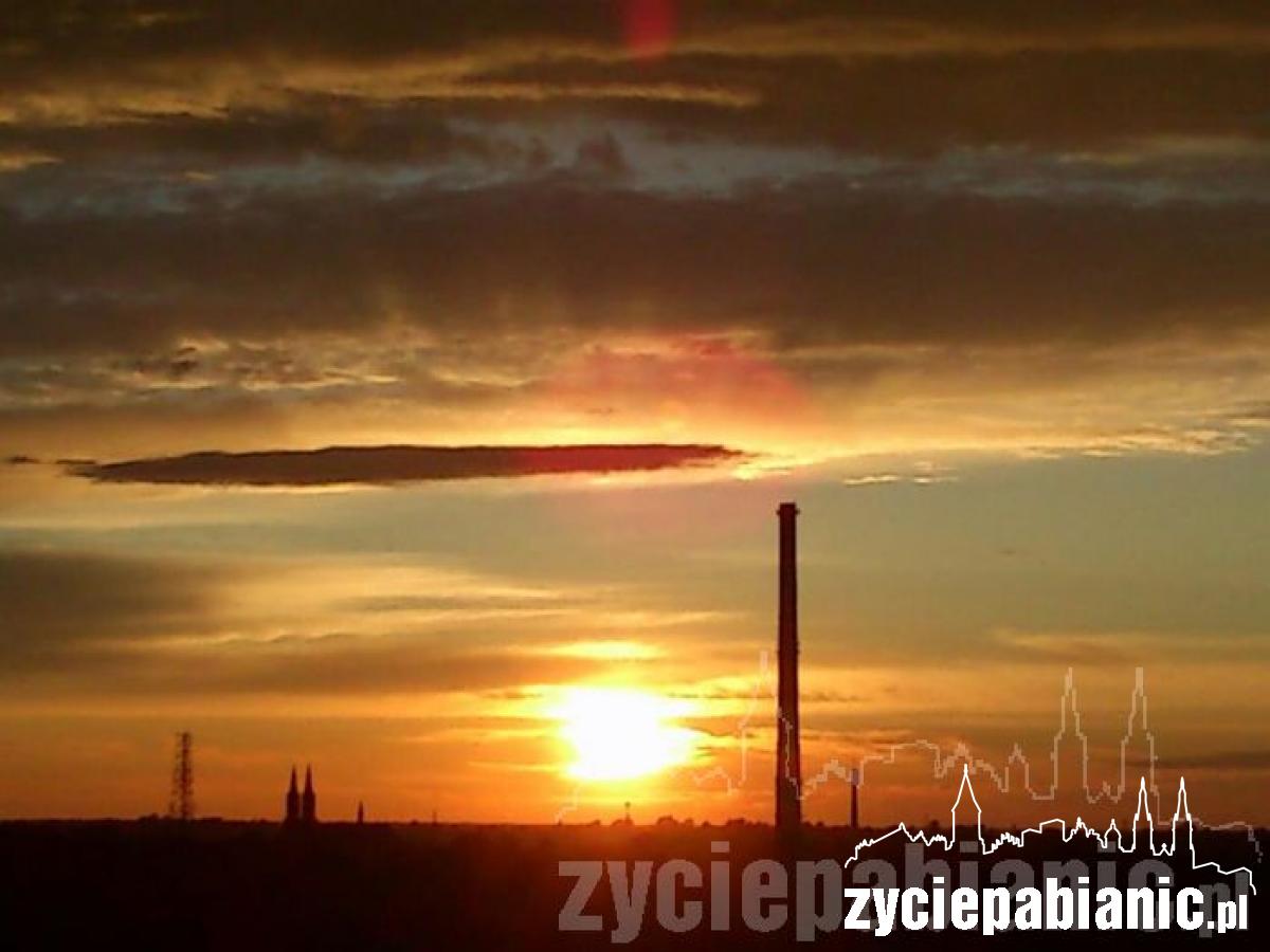 Tęcza nad Pabianicami