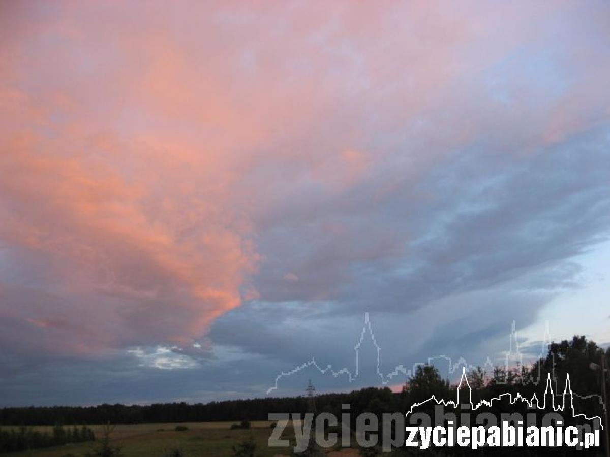 Tęcza nad Pabianicami