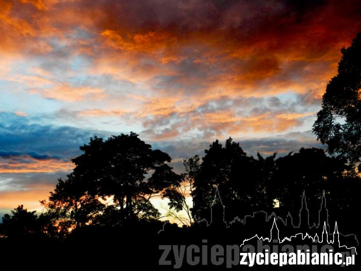 Tęcza nad Pabianicami