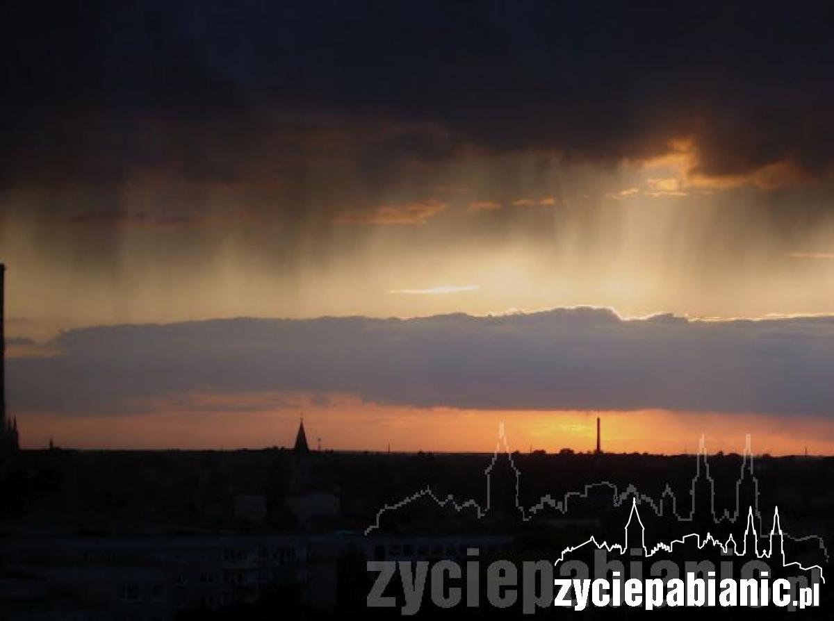 Tęcza nad Pabianicami