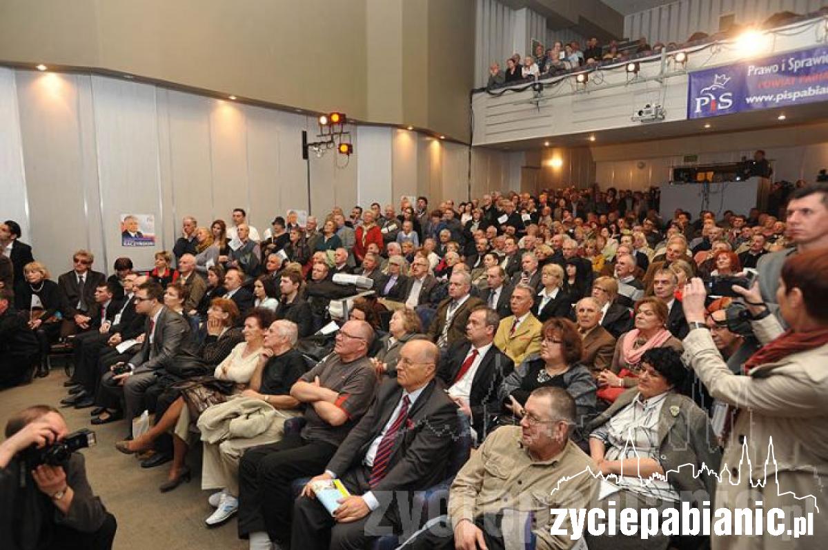 Prezes PiS w Pabianicach