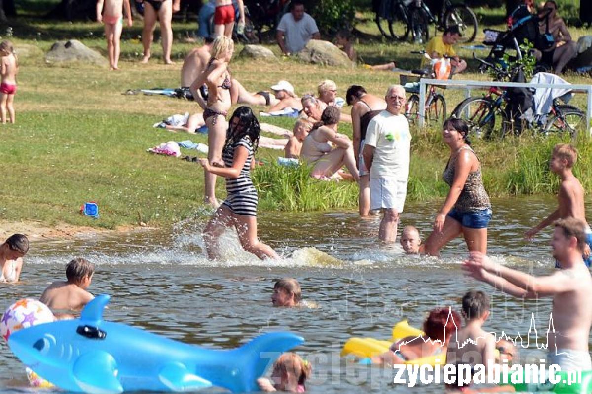 To był rekordowy upał