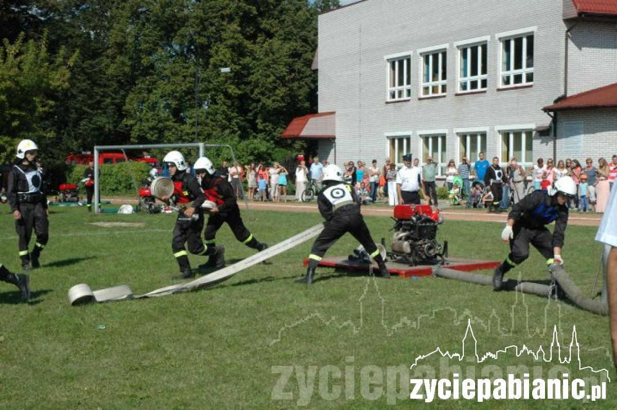 Ochotnicy walczyli w Dobroniu