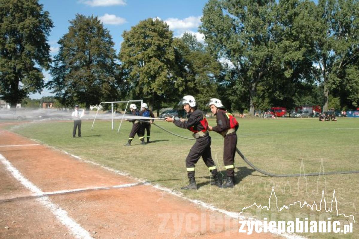 Ochotnicy walczyli w Dobroniu