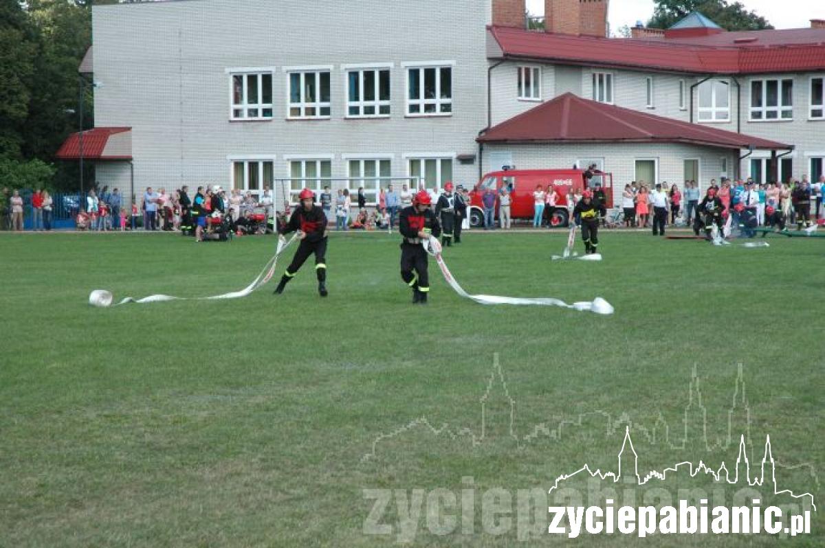 Ochotnicy walczyli w Dobroniu