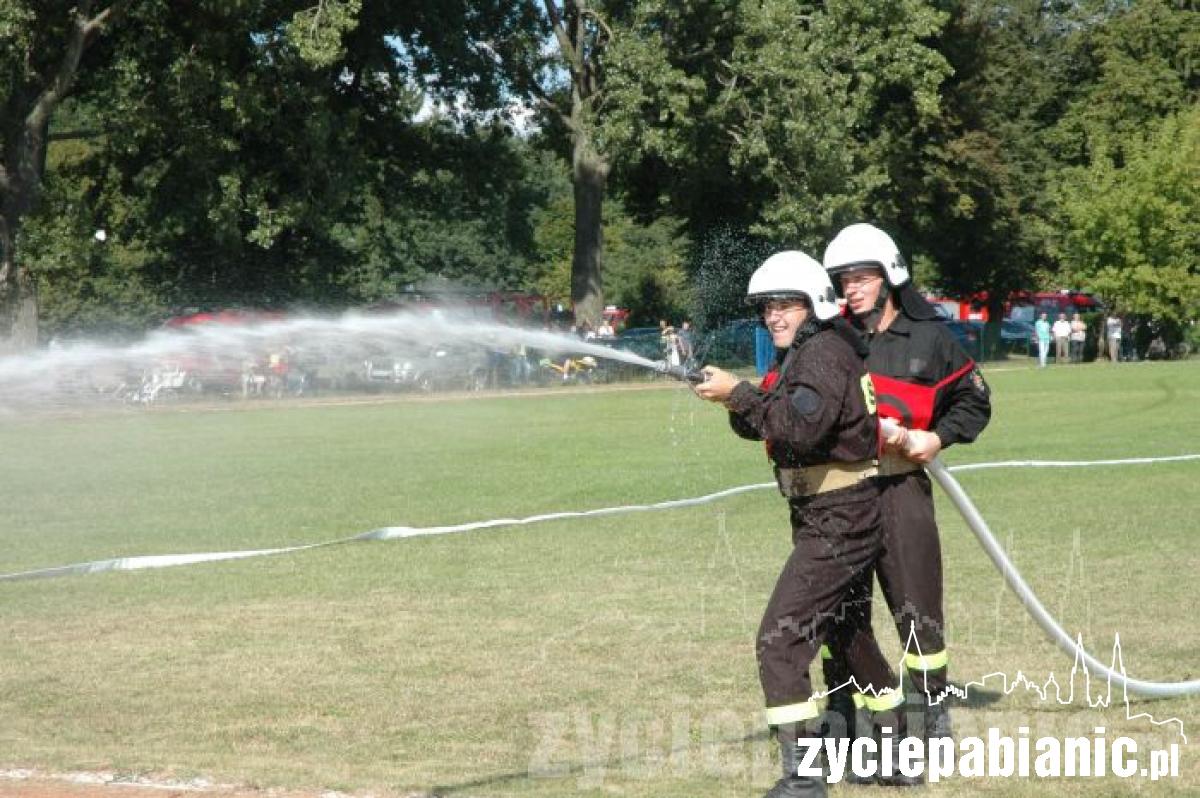 Ochotnicy walczyli w Dobroniu