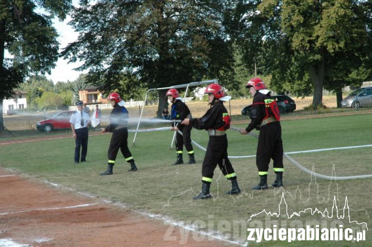 Ochotnicy walczyli w Dobroniu