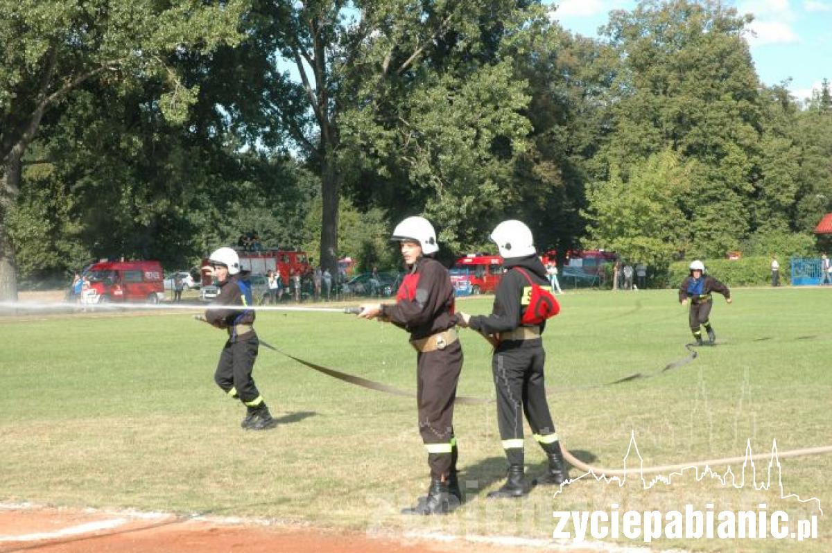 Ochotnicy walczyli w Dobroniu