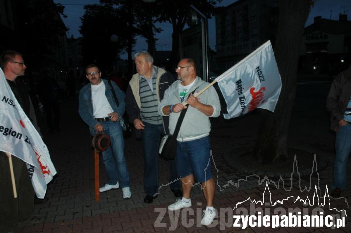 Pojechali protestować