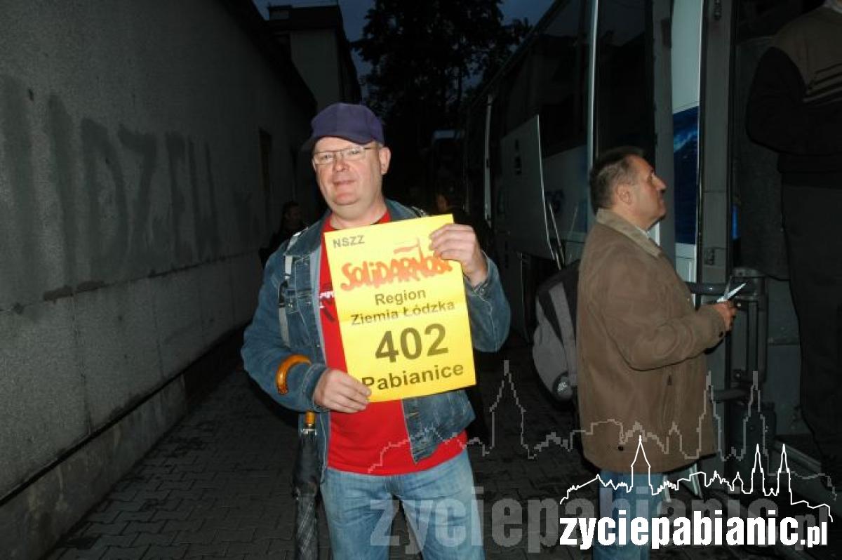 Pojechali protestować