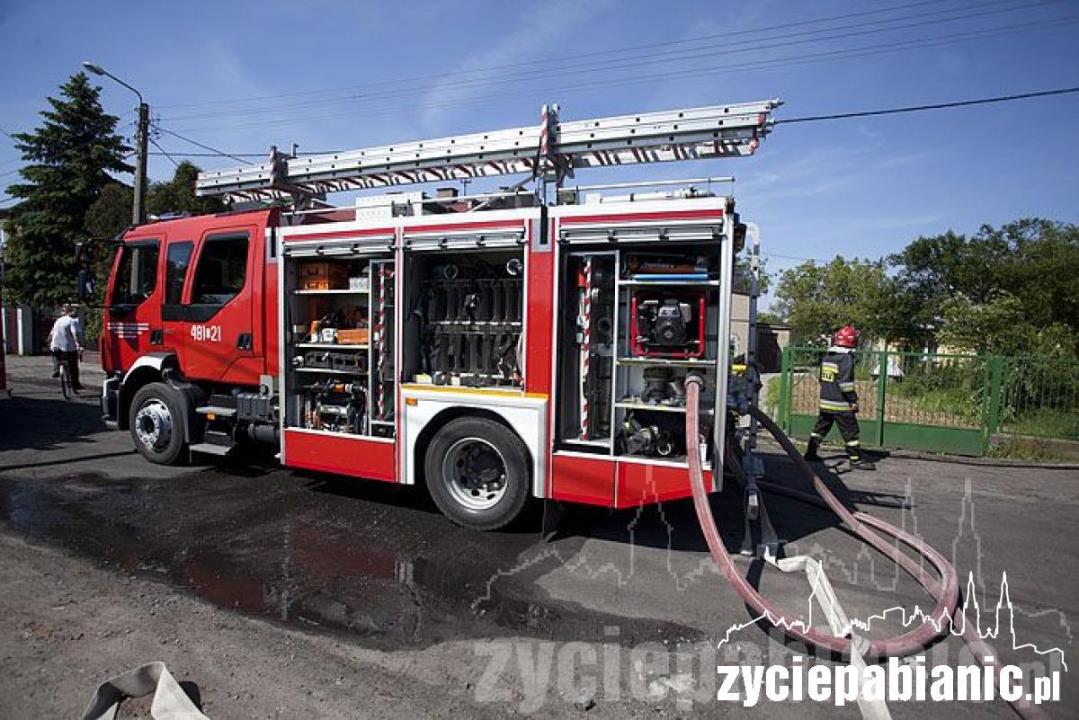 Pożar. Ale się dymiło!