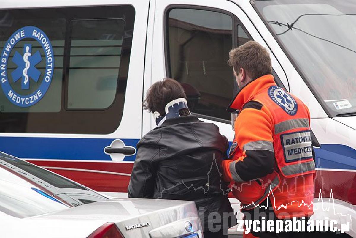 Wypadek na torowisku