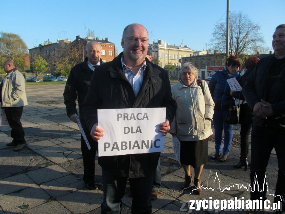 Marsz na rzecz nowych miejsc pracy