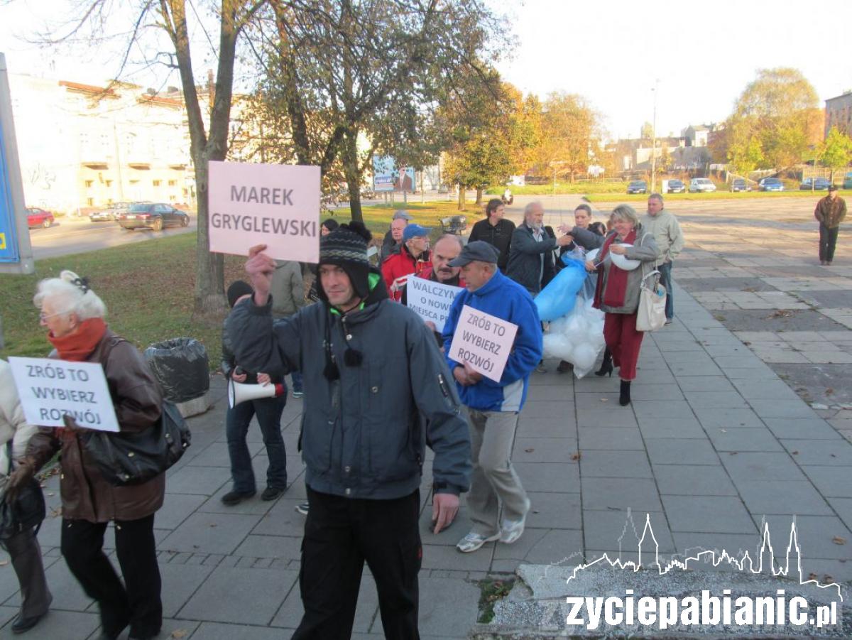 Marsz na rzecz nowych miejsc pracy