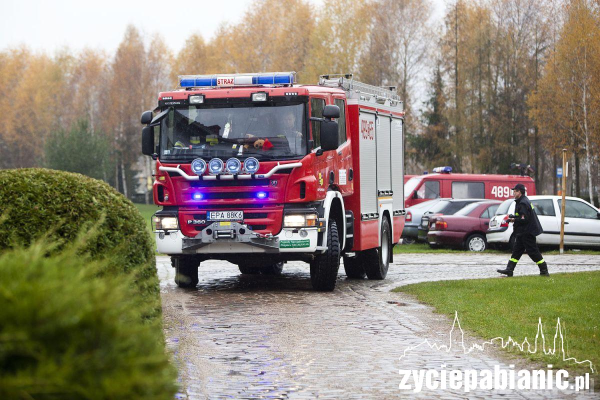 Pożar w zakładzie