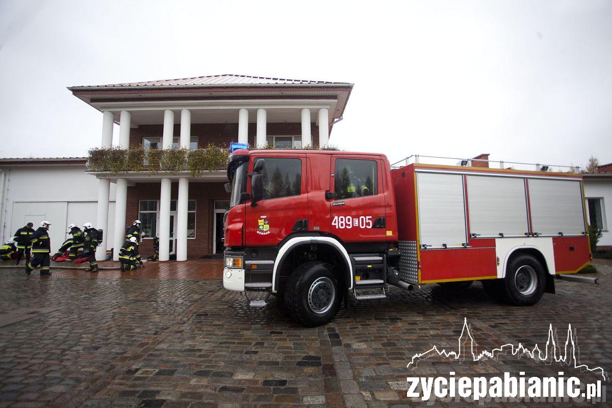 Pożar w zakładzie
