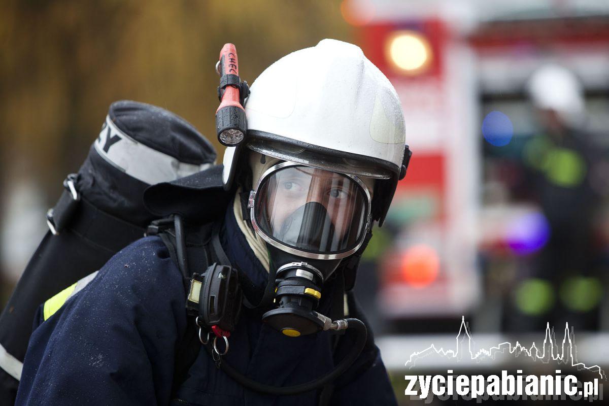 Pożar w zakładzie
