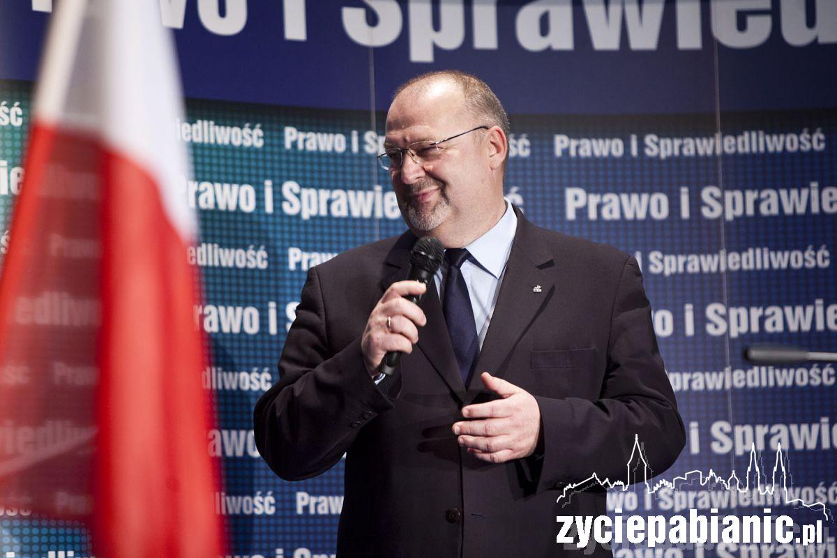 Jarosław Kaczyński w Pabianicach