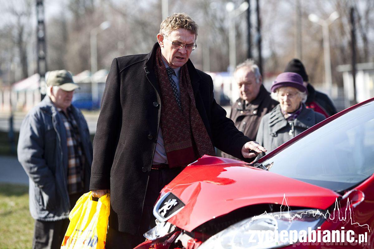 Żona starosty wjechała w tramwaj