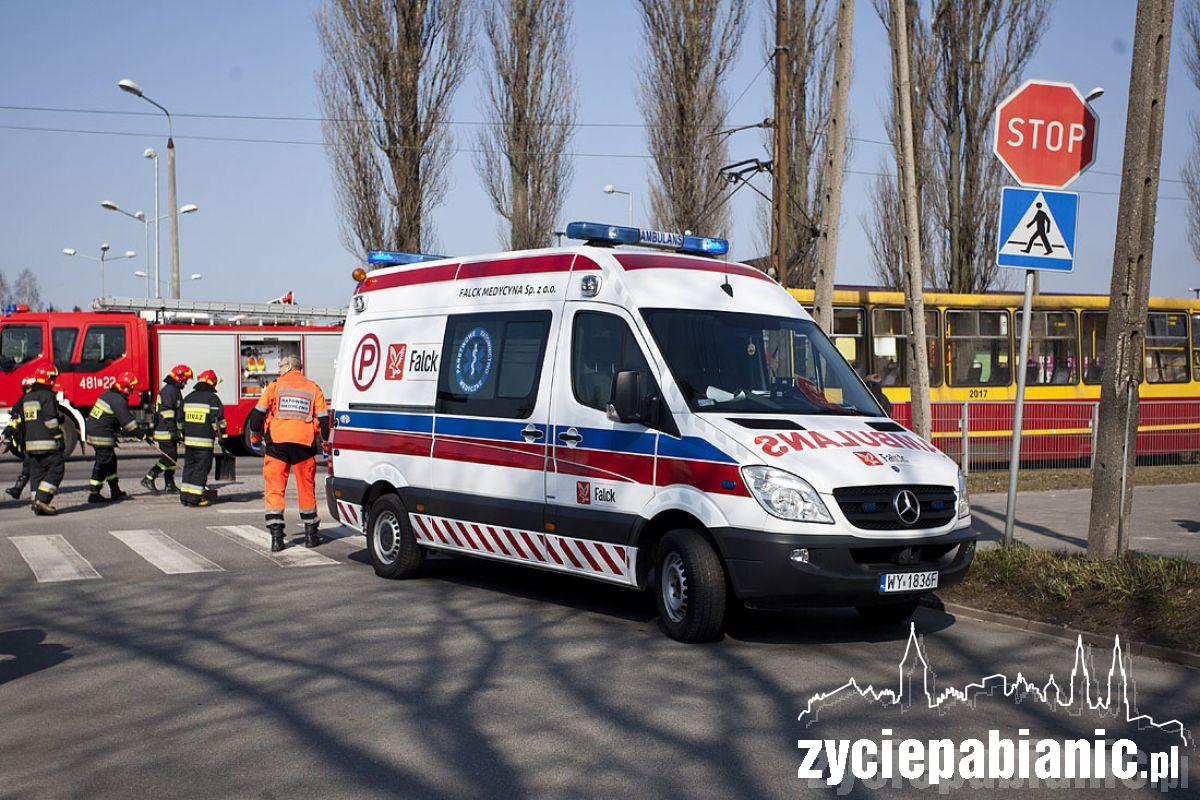 Żona starosty wjechała w tramwaj