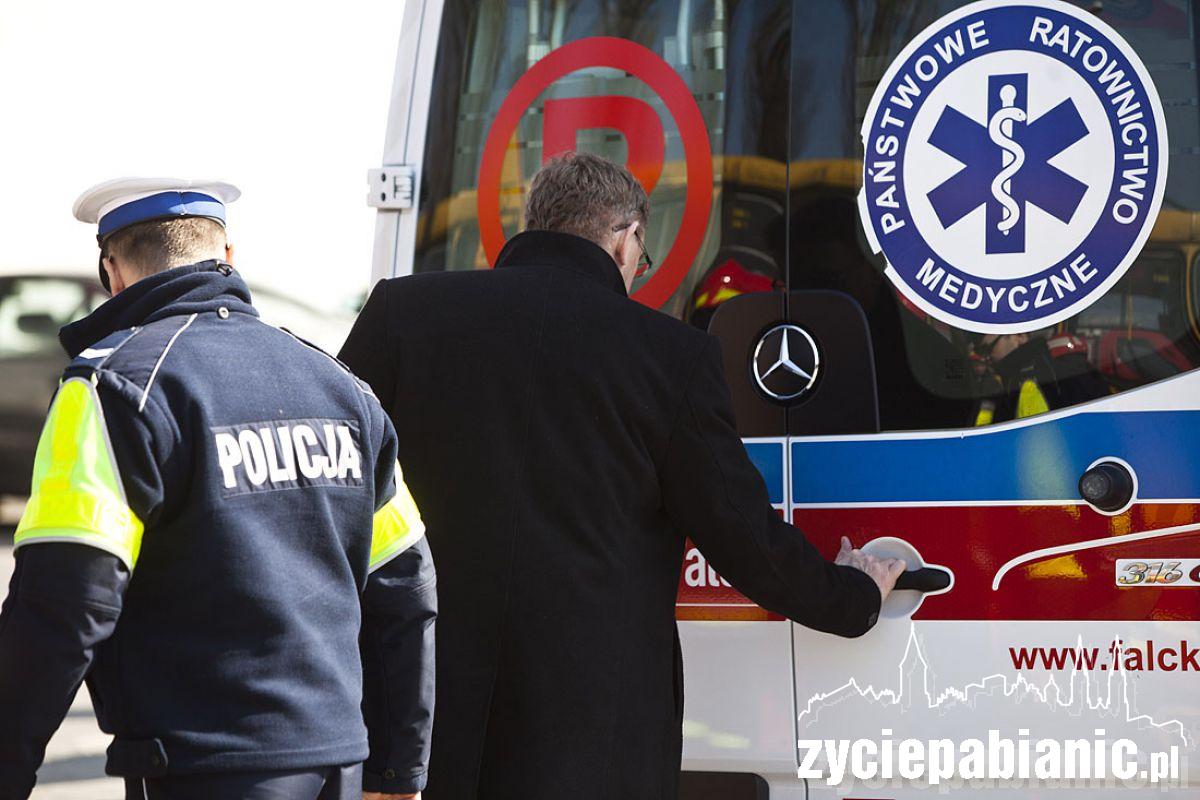 Żona starosty wjechała w tramwaj