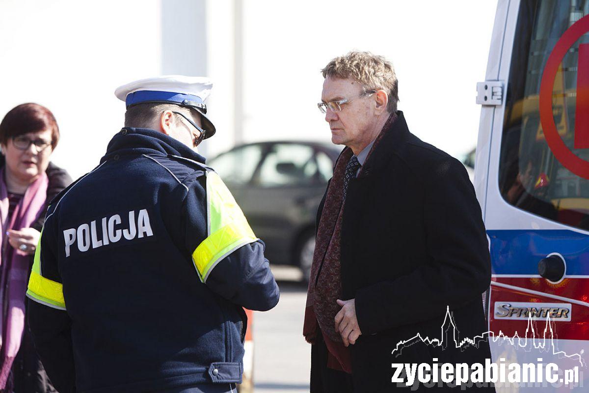 Żona starosty wjechała w tramwaj