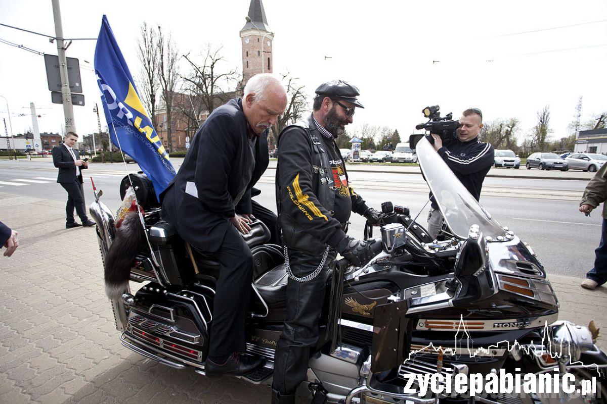 Janusz Korwin-Mikke w Pabianicach