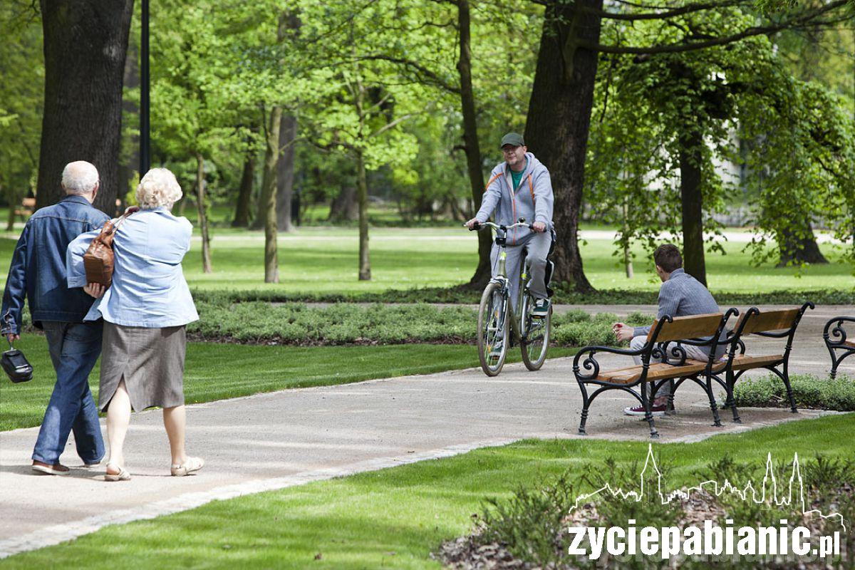 Weszliśmy do Parku Słowackiego